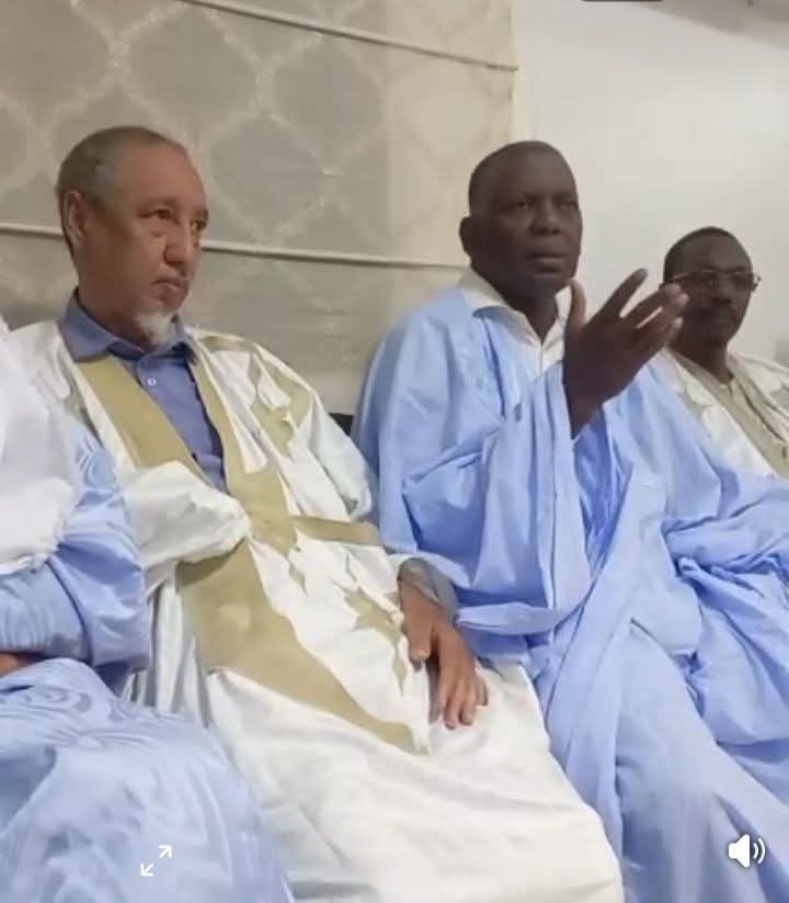 برام ولد الداه اعبيد في ضيافة اسلم ولد محجوب.. حوار حول الوحدة الوطنية والعدالة الاجتماعية