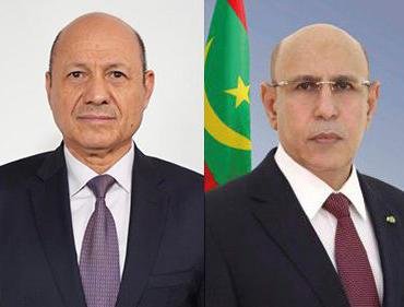 الرئيس غزواني يعزي اليمن في وفاة الرئيس السابق عبد ربه منصور هادي