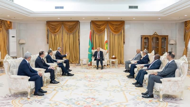 الرئيس غزواني يستقبل وفدًا مغربيًا لبحث تعزيز التعاون الاقتصادي والاستثماري