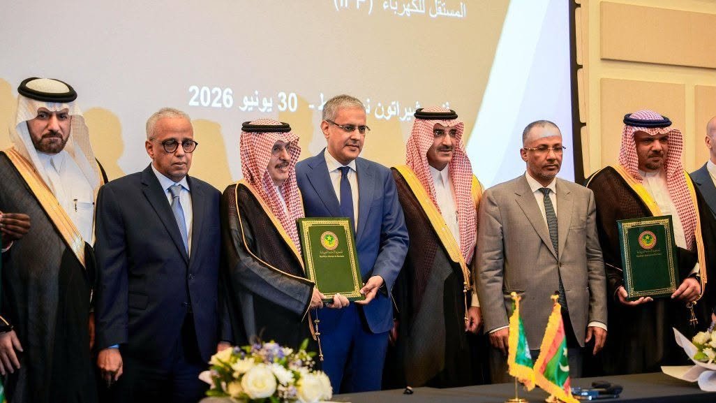 بتمويل سعودي : توقيع اتفاقيات إنشاء أول محطة كهربائية تعمل بالغاز بقدرة 230 ميغاوات في موريتانيا
