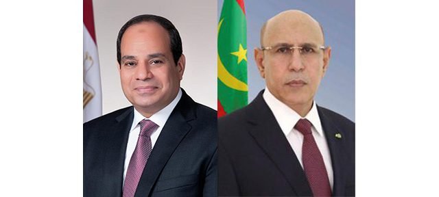 رئيس غزواني يهنئ الرئيس السيسي بمناسبة اليوم الوطني المصري