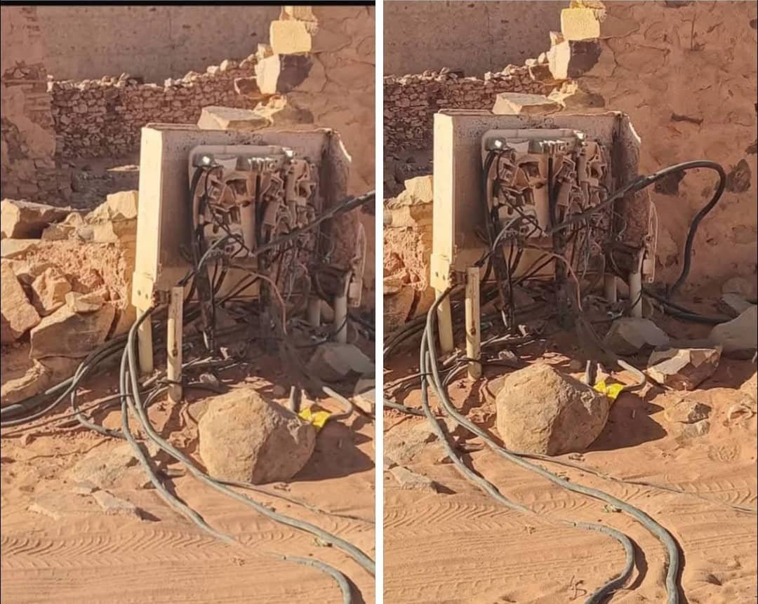 شنقيط.: صناديق كهربائية متهالكة وأسلاك مكشوفة تهدد حياة السكان وتثير مطالب بالتدخل العاجل