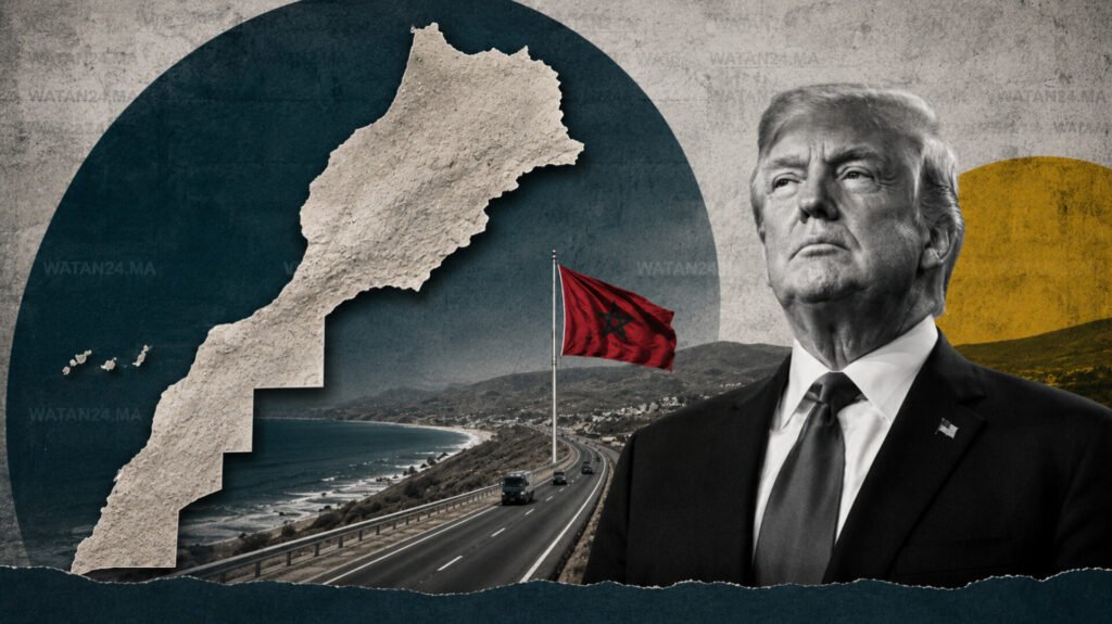الرئيس الآمريكي “ترامب” يحتفي بتسمية طريق “تيزنيت – الداخلة” باسمه ويشكر ملك المغرب