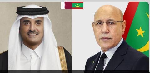الرئيس غزواني يعزي أمير قطر في وفاة الأمير الوالد الشيخ حمد بن خليفة آل ثاني