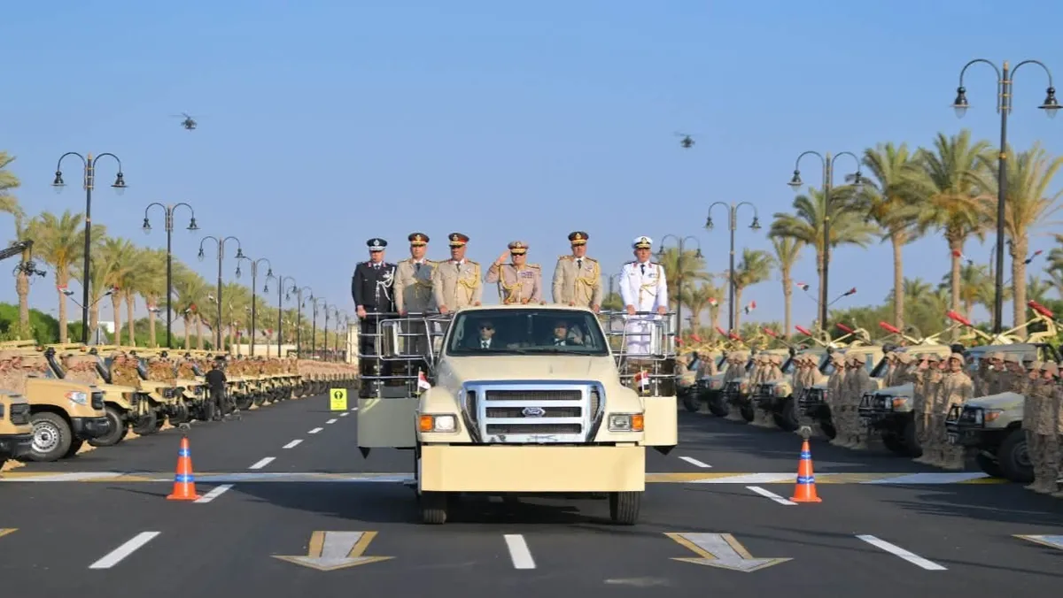 مصر.. السيسي يفتتح “الأوكتاجون” وظهور أول لمنظومة عسكرية جديدة