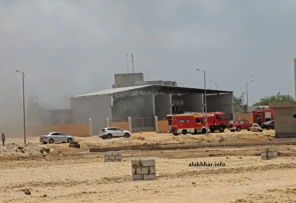 حريق بمحطة تحويل كهربائية يتسبب في انقطاع واسع للتيار بنواكشوط