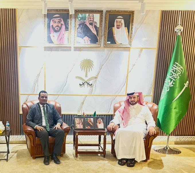 نقيب الصحفيين الموريتانيين يلتقي سفير المملكة العربية السعودية