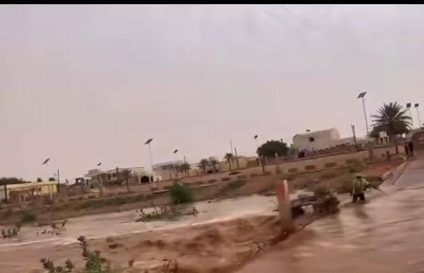 تجكجة: الجيش ينقذ صاحب عربة من خطر السيول ومبادرة للحد من حوادث الغرق