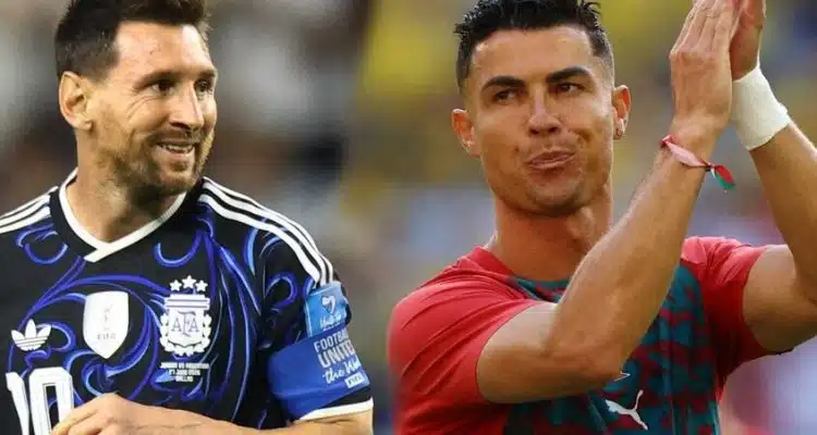 حدث استثنائي.. ميسي ورونالدو يجتمعان في فريق واحد