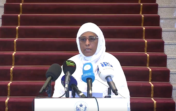 الوزيرة الأمينة العامة للرئاسة تعلن تشكلة الحكومة الجديدة .. تغييرات في الحقائب الاقتصادية والخدمية