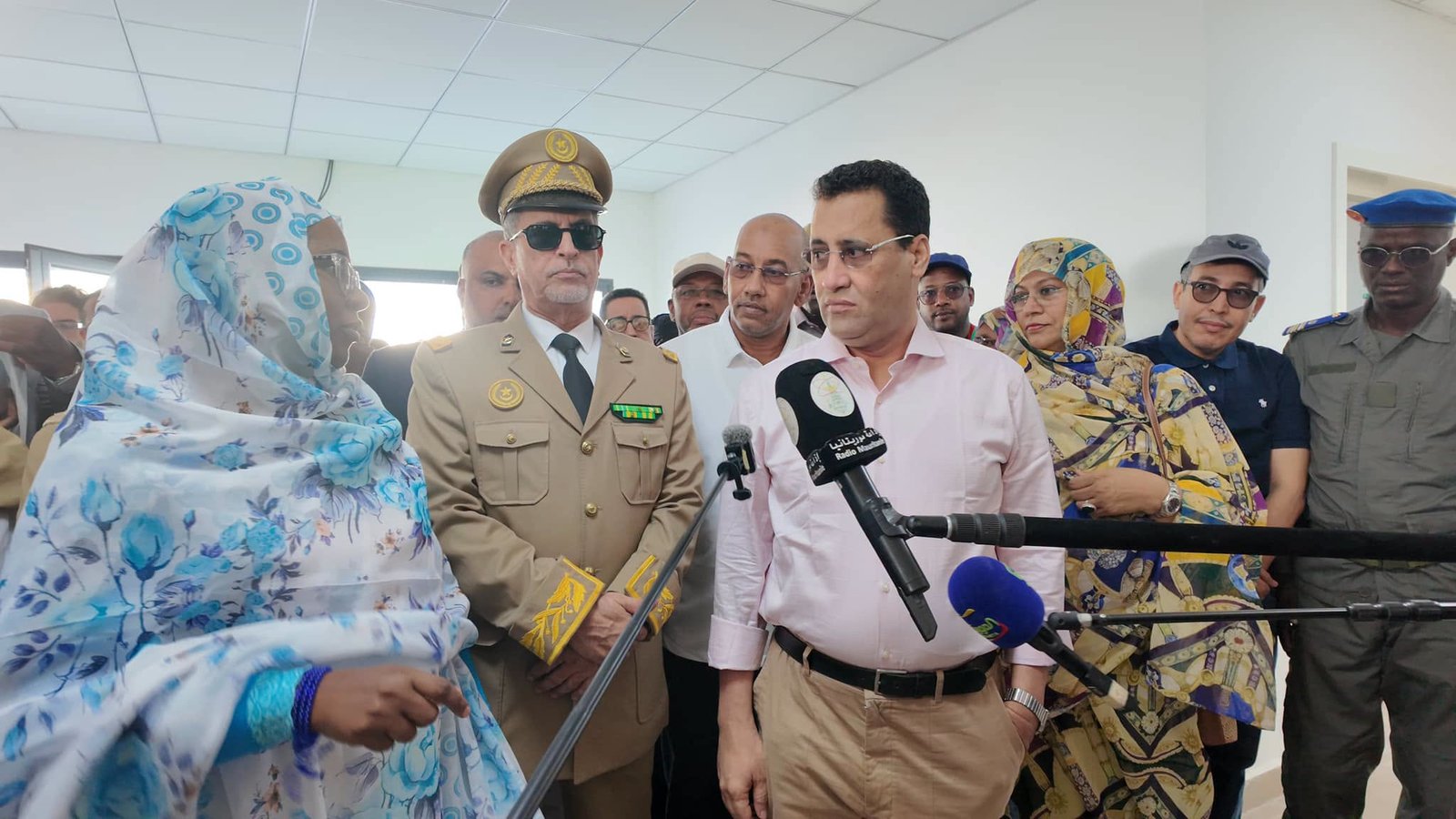 ولد اجاي يستعرض تقدم مشاريع المنشآت الرياضية وملاعب القرب في نواكشوط والداخل