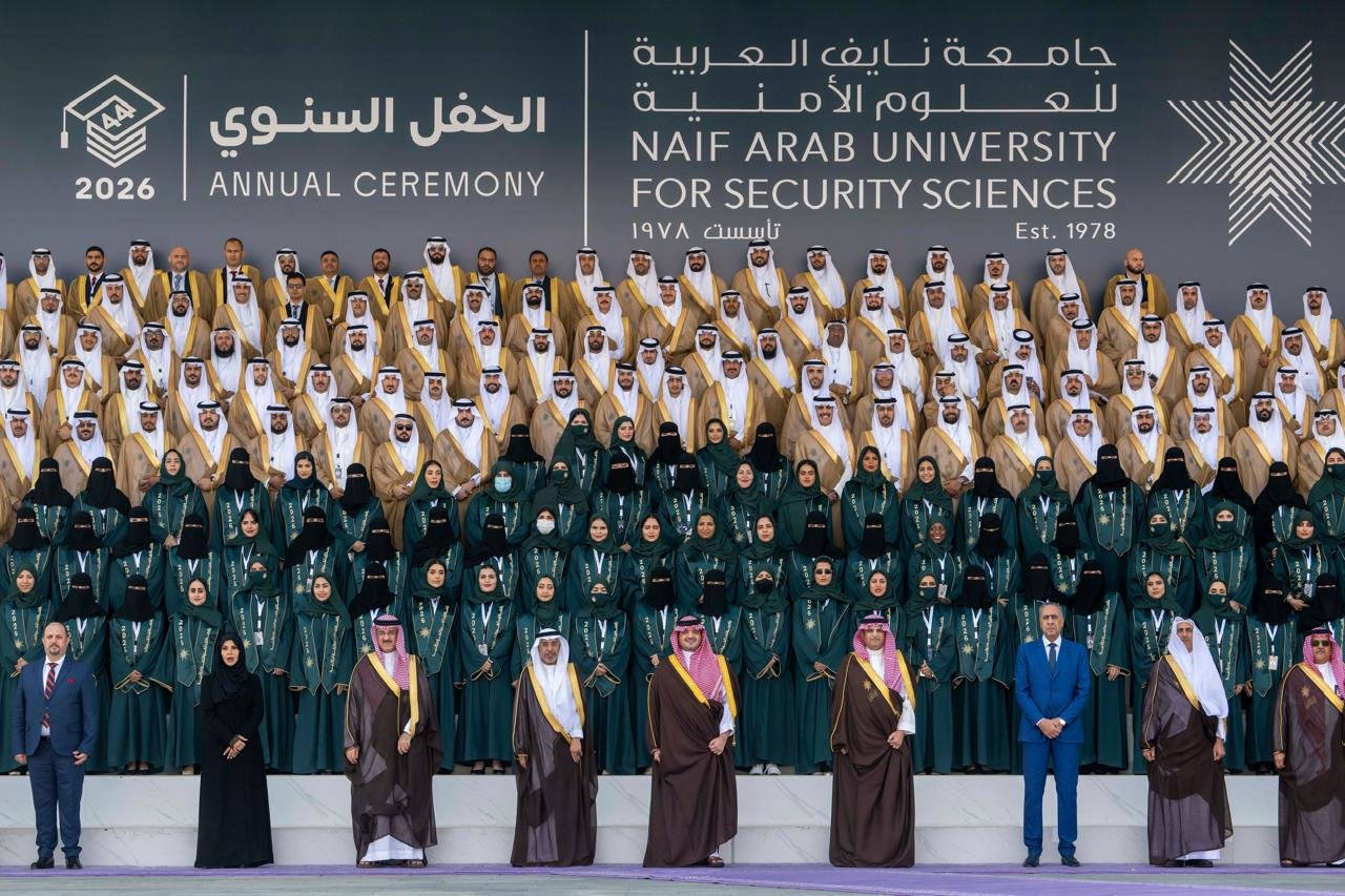 طلبة موريتانيون ضمن خريجي الدفعة الـ44 من جامعة نايف العربية للعلوم الأمنية بالرياض
