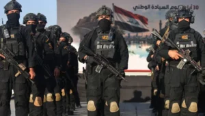 عناصر من قوات "الحشد الشعبي" (أ ف ب).
